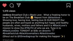 PR placement for Black Love